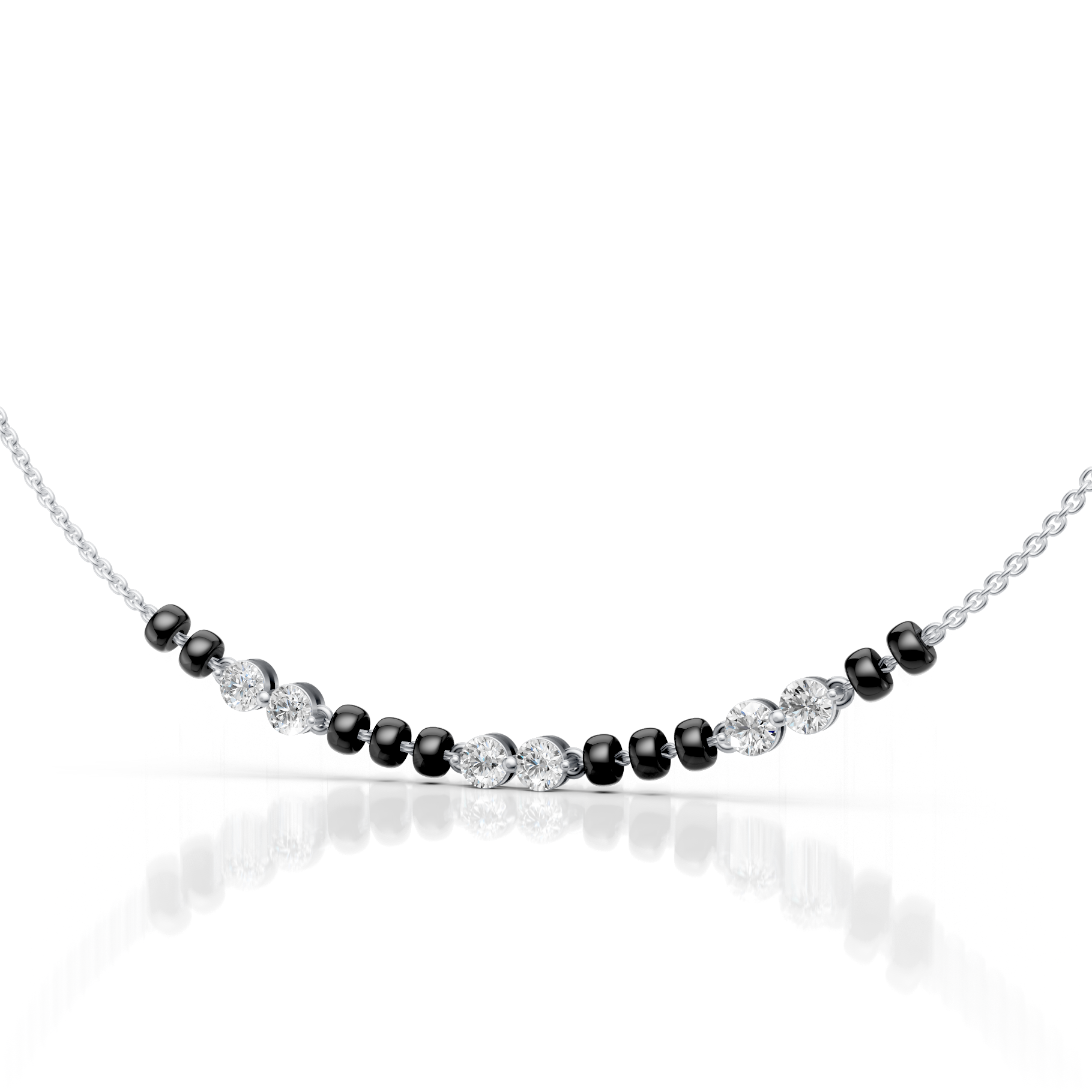 Classic Diamond Mangalsutra