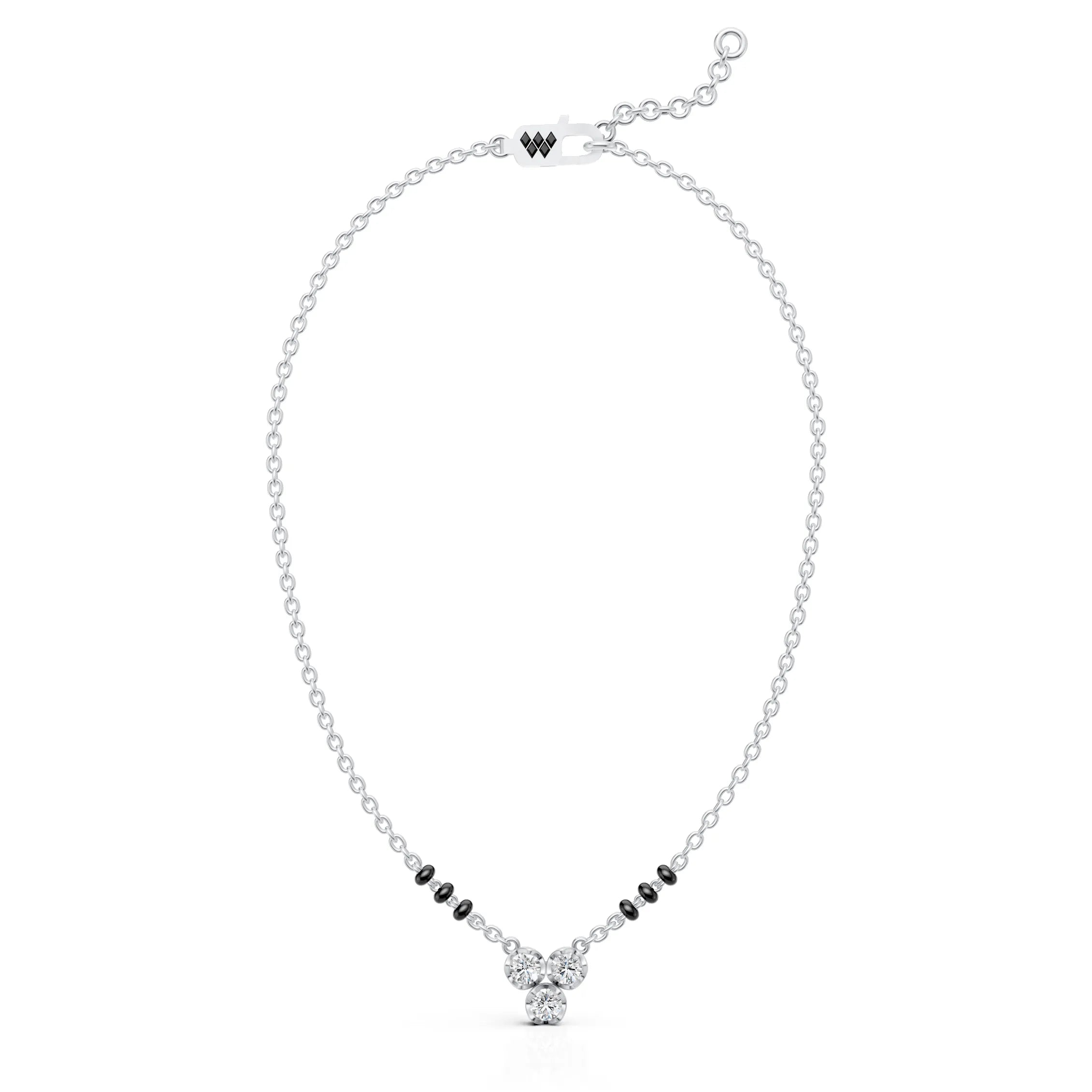 Trinity Diamond Mangalsutra