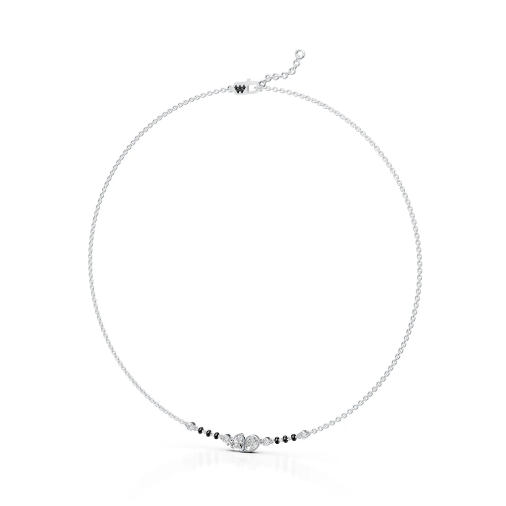 Pear Drop Diamond Mangalsutra
