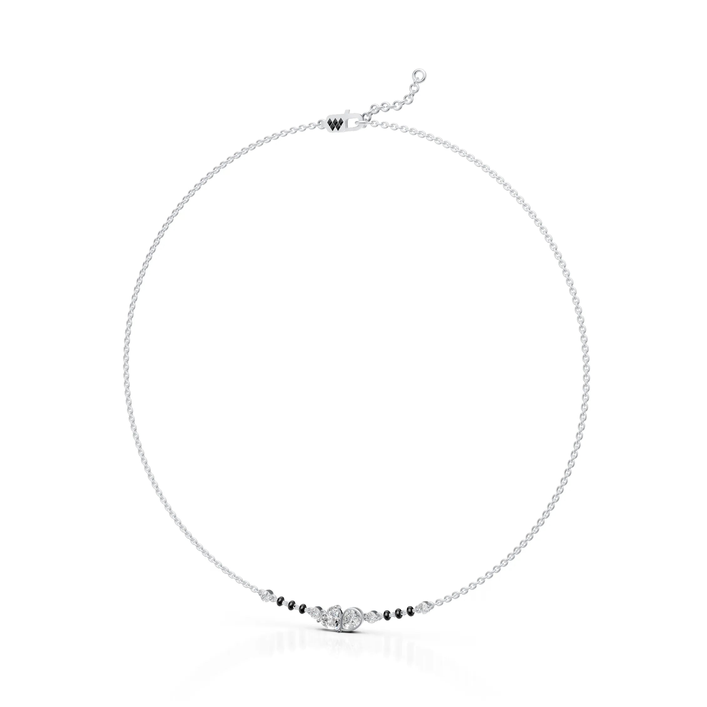 Pear Drop Diamond Mangalsutra