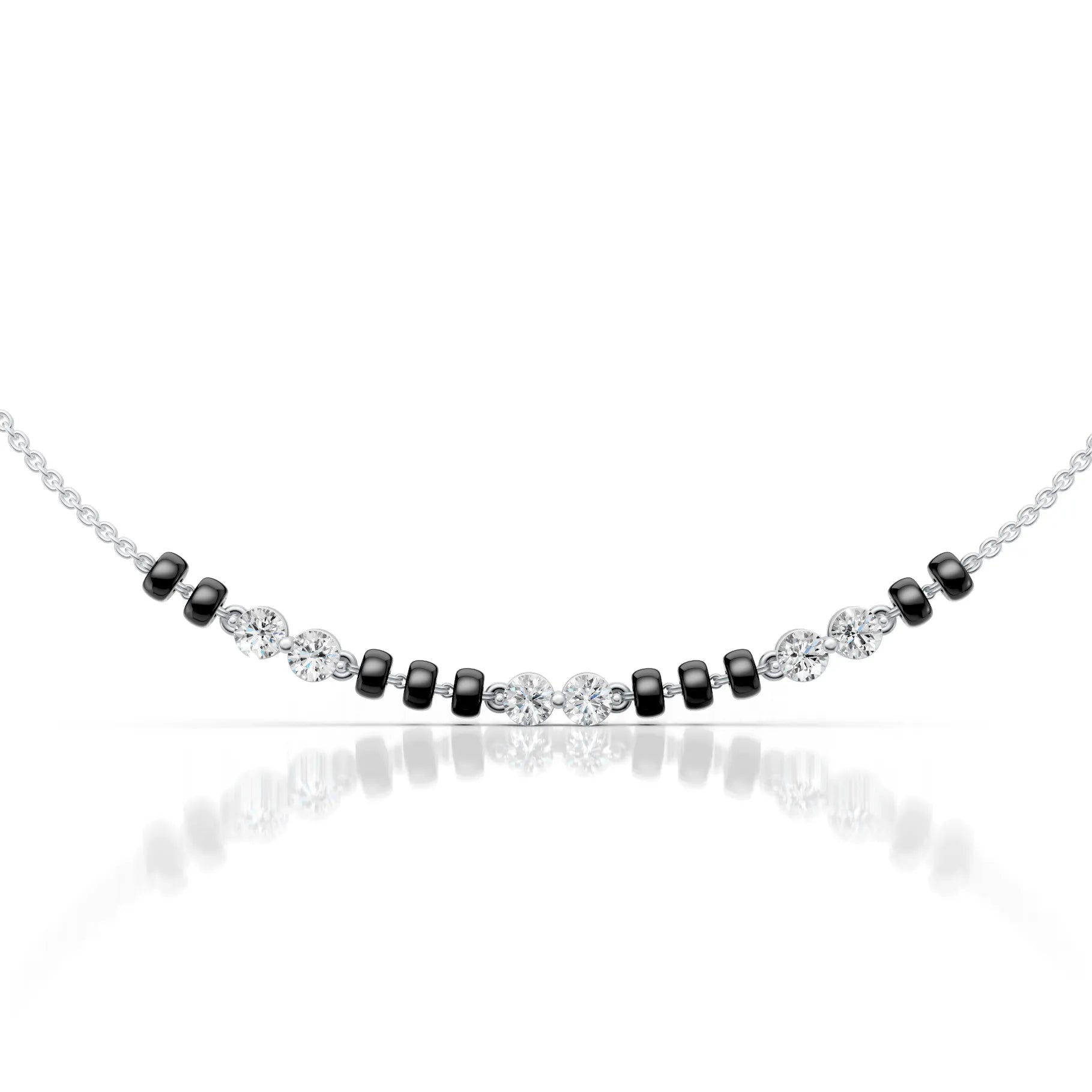 Classic Diamond Mangalsutra