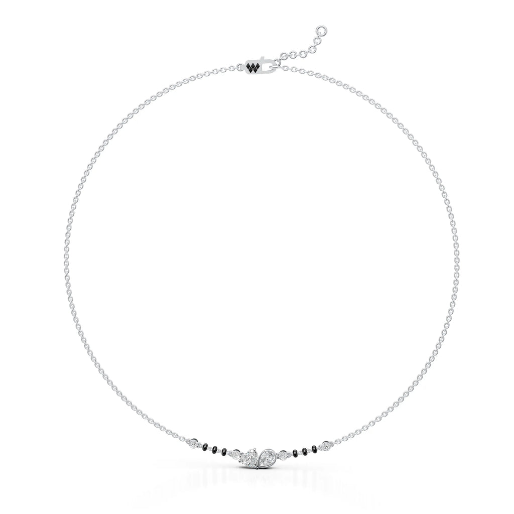 Pear Drop Diamond Mangalsutra