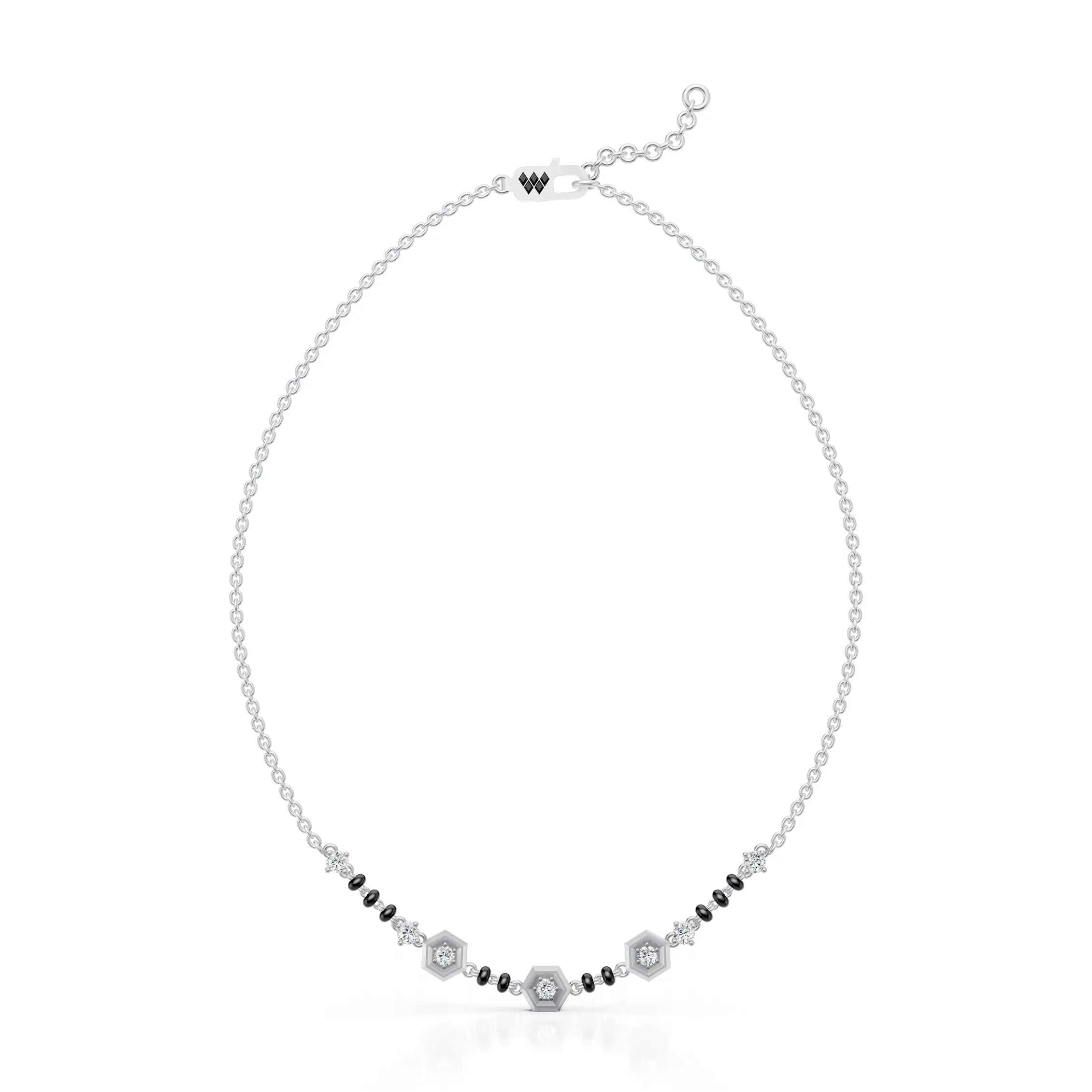 Hexa Diamond Mangalsutra