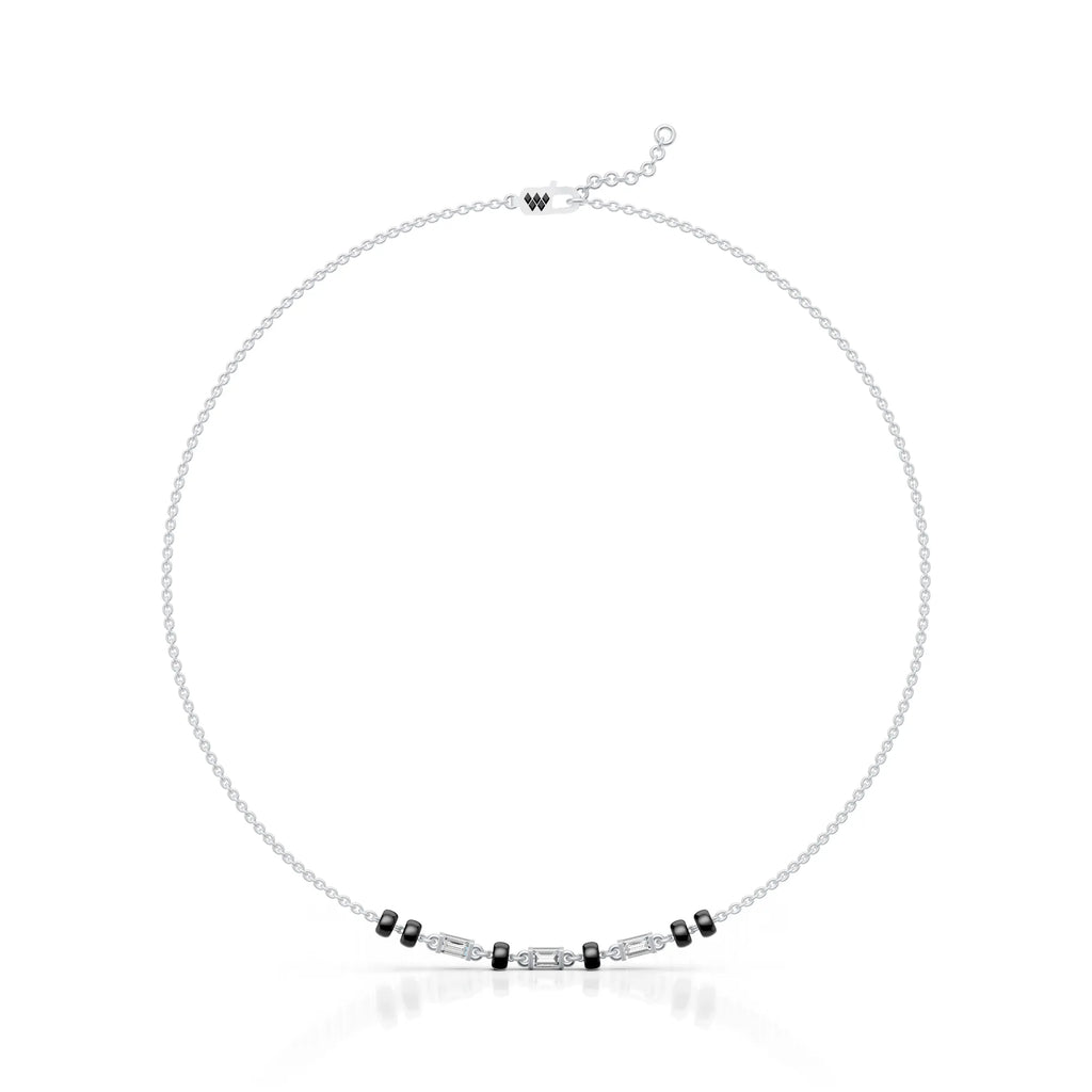 Baguette Cut Mangalsutra