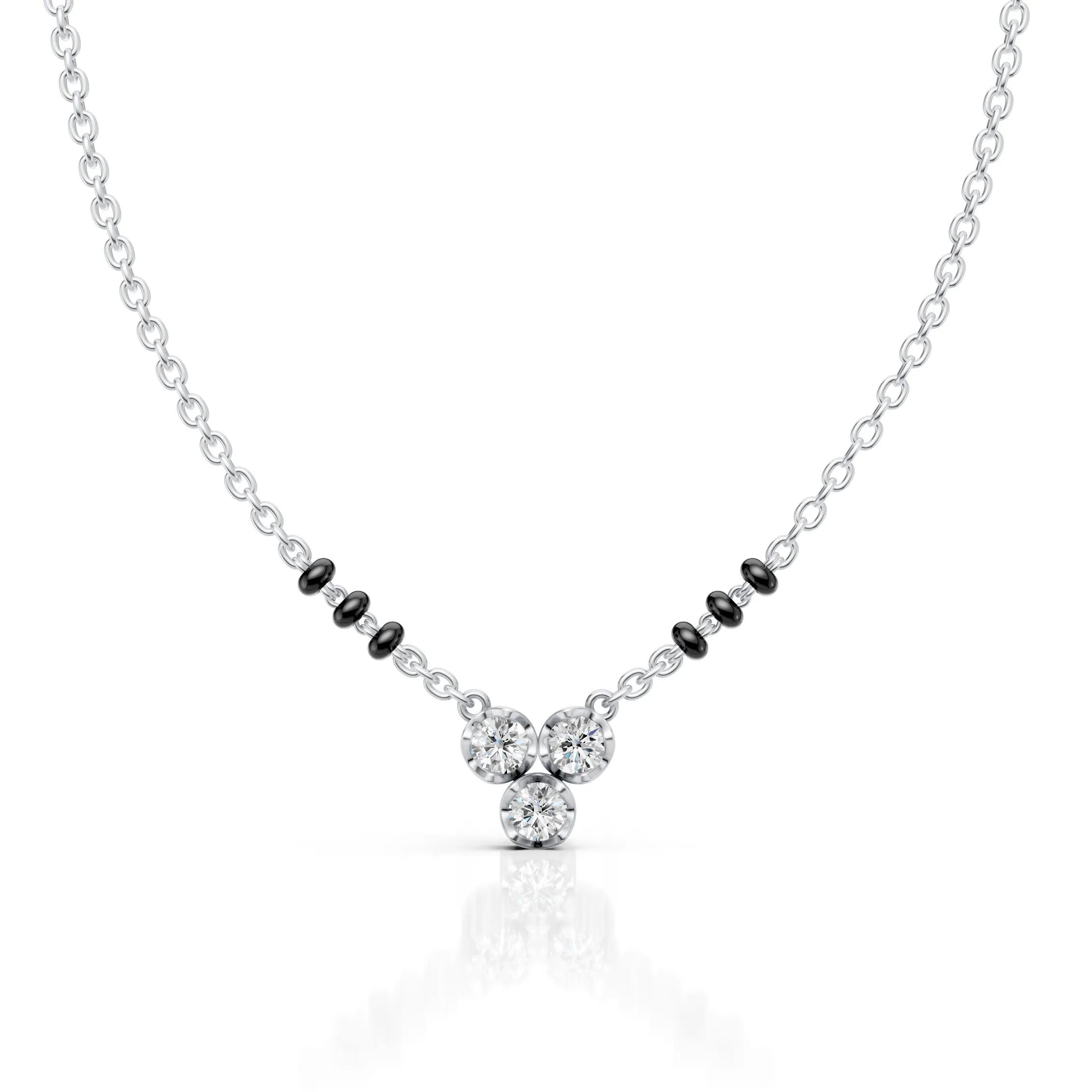 Trinity Diamond Mangalsutra