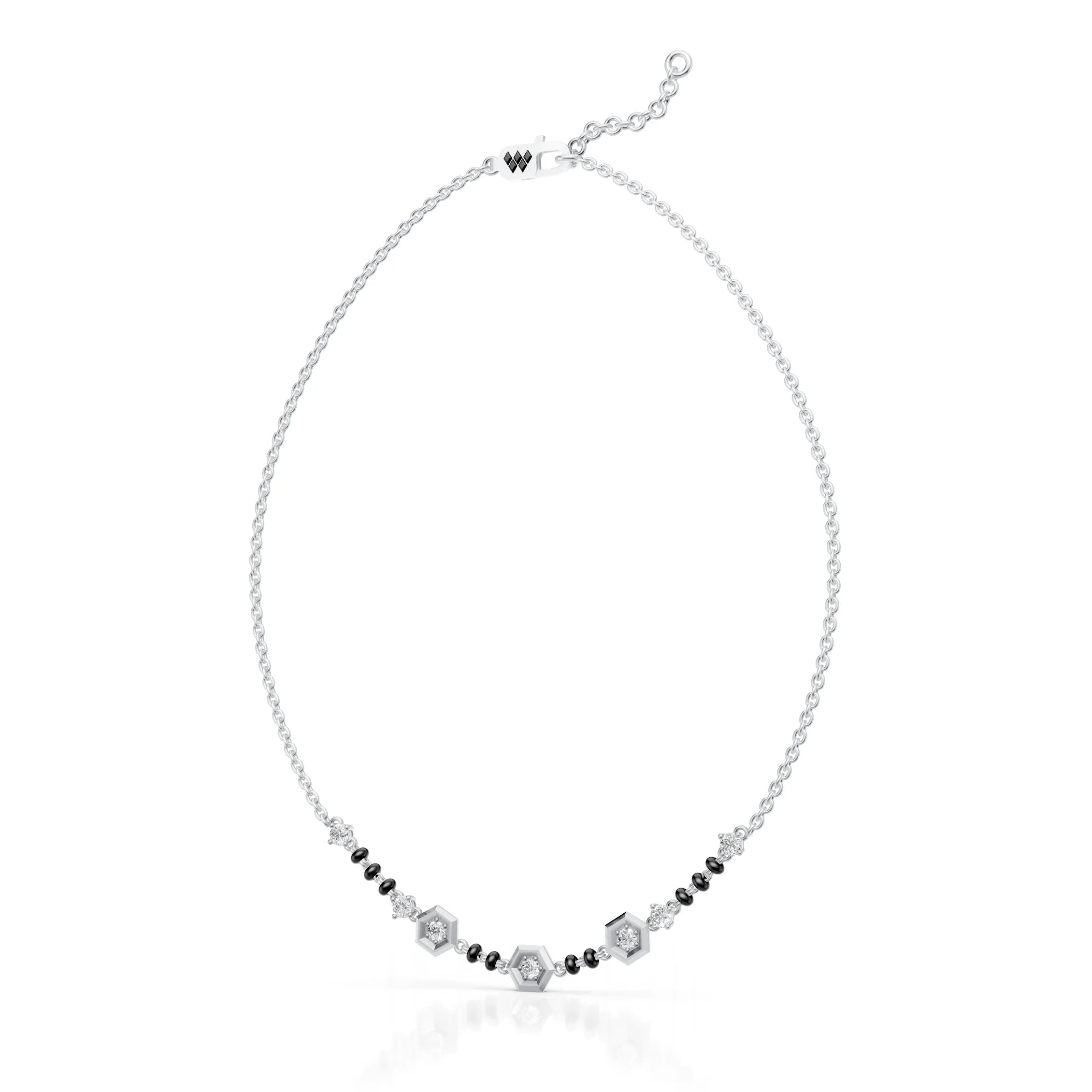 Hexa Diamond Mangalsutra
