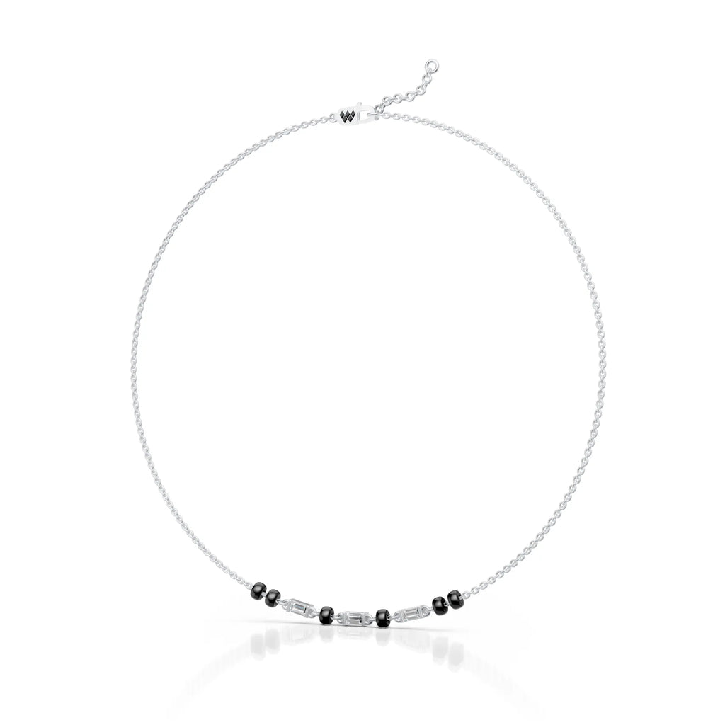 Baguette Cut Mangalsutra