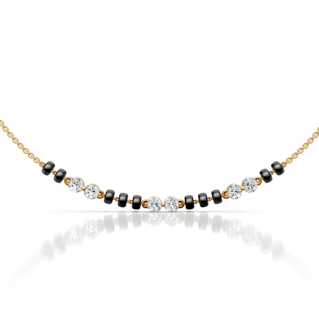 Classic Diamond Mangalsutra