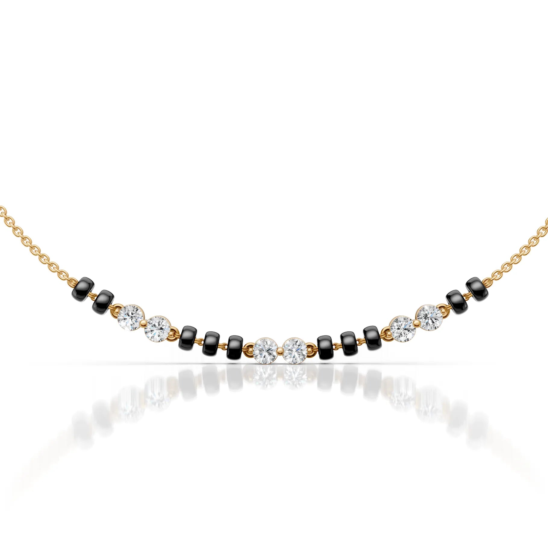 Classic Diamond Mangalsutra