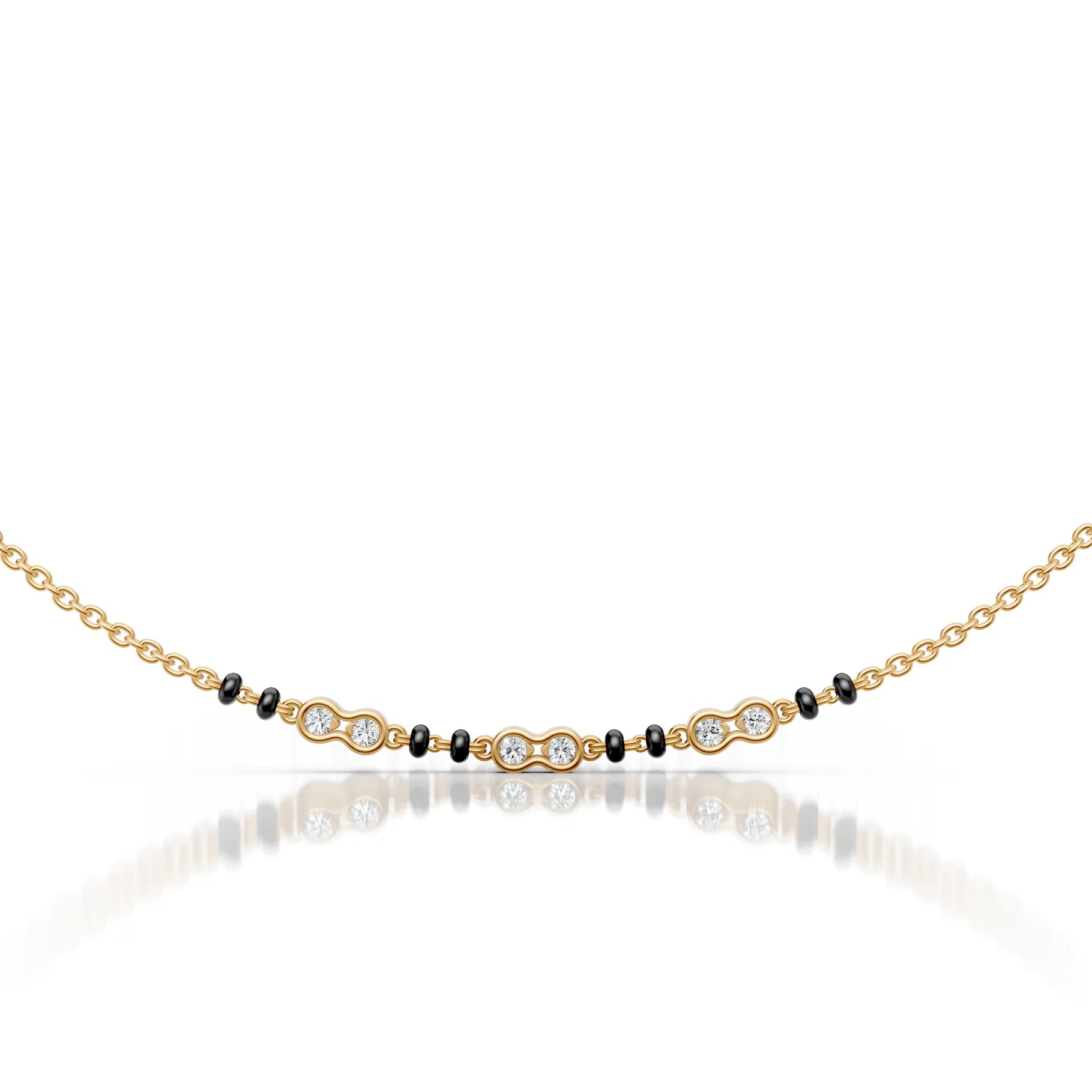 Infinity Diamond Mangalsutra
