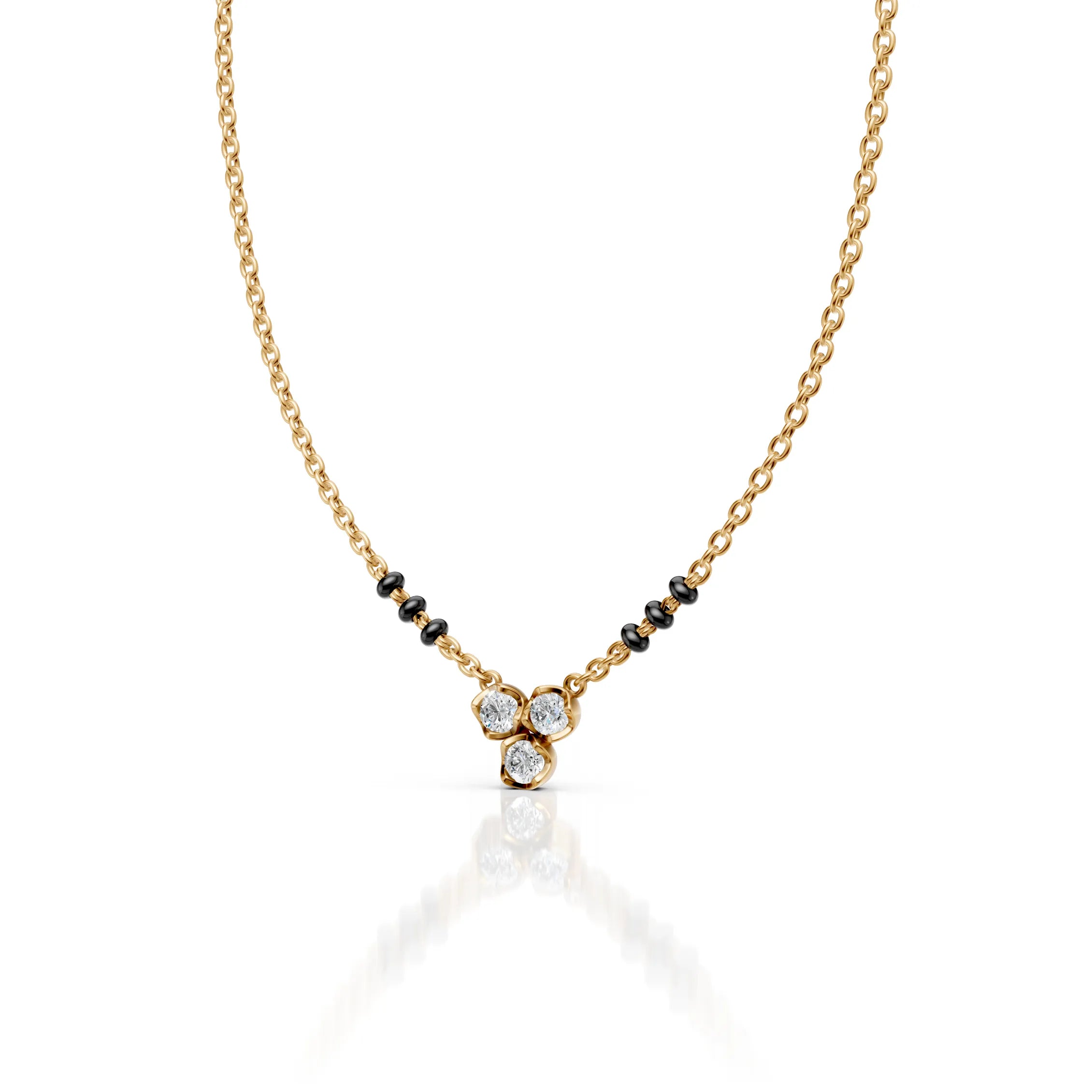 Trinity Diamond Mangalsutra