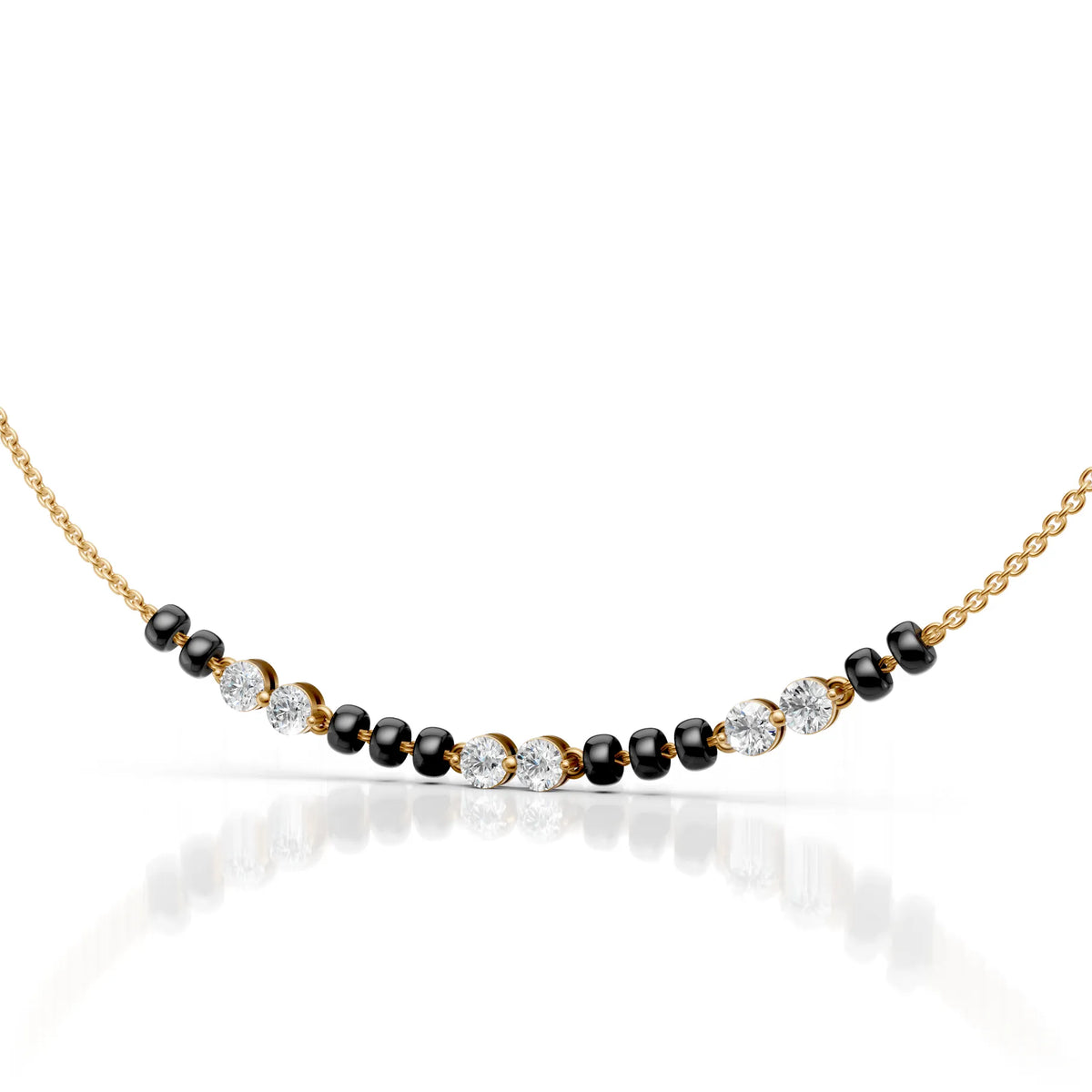 Classic Diamond Mangalsutra