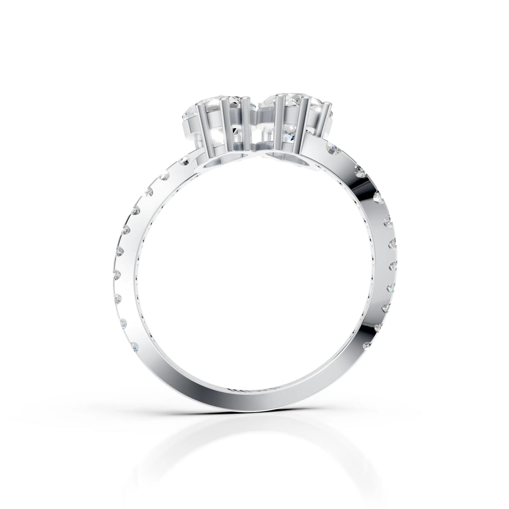 Marquise Twist Ring