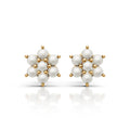 Pearl Cluster Earrings