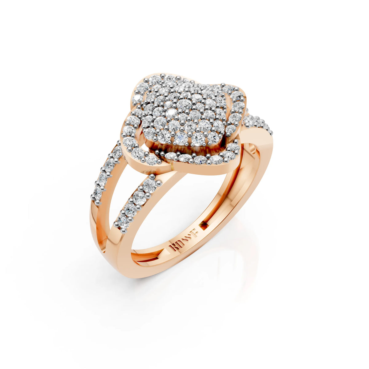 Diamond Bloom Ring