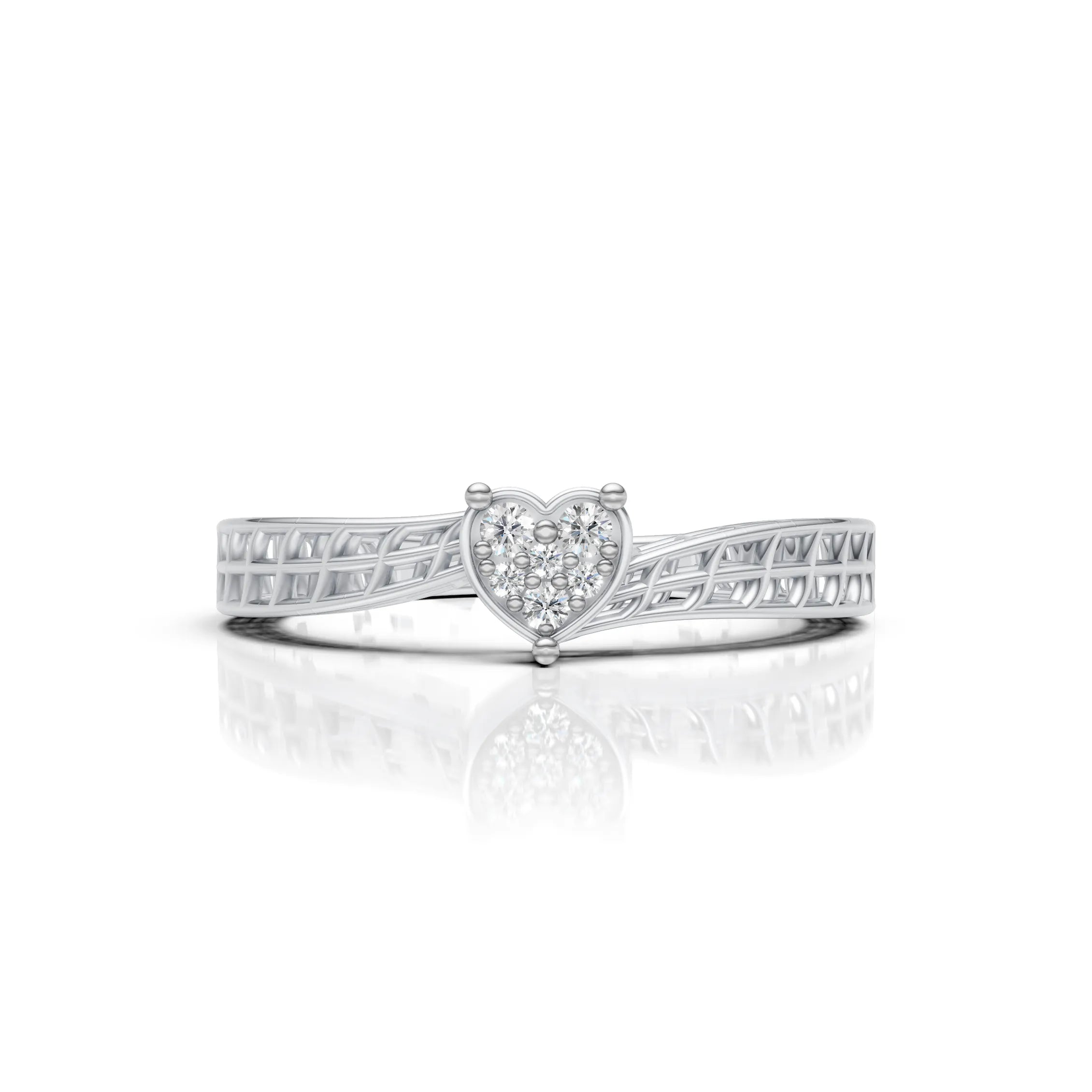 Heart Weave Ring
