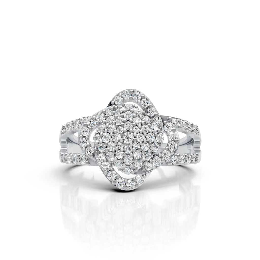 Diamond Bloom Ring