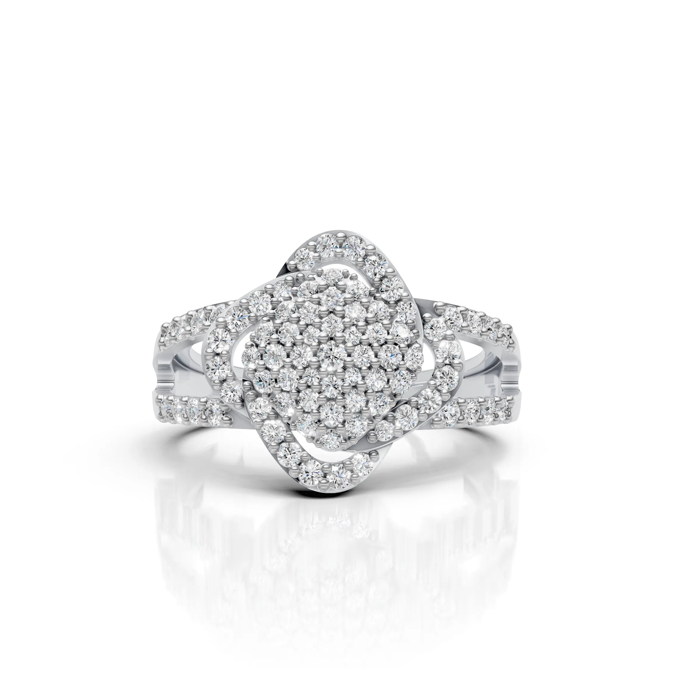 Diamond Bloom Ring