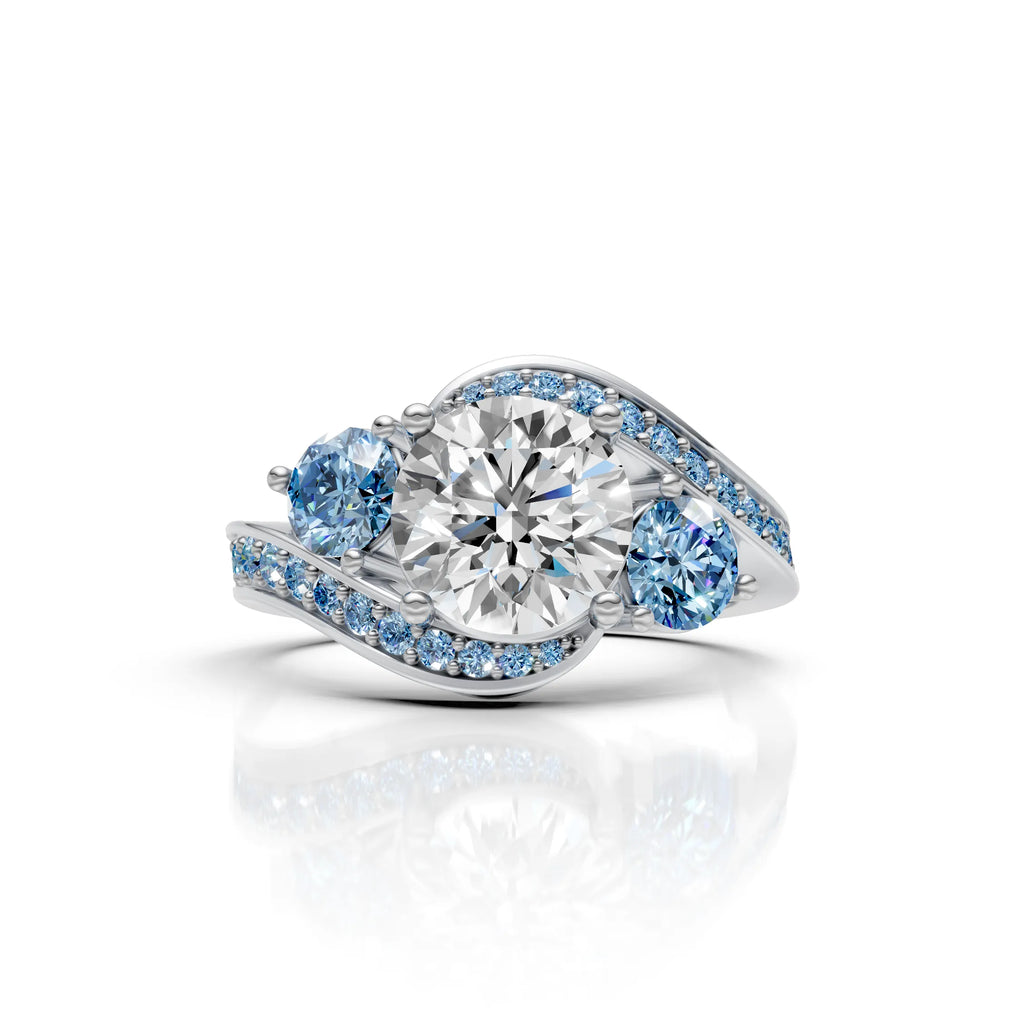 Blue Orbit Ring