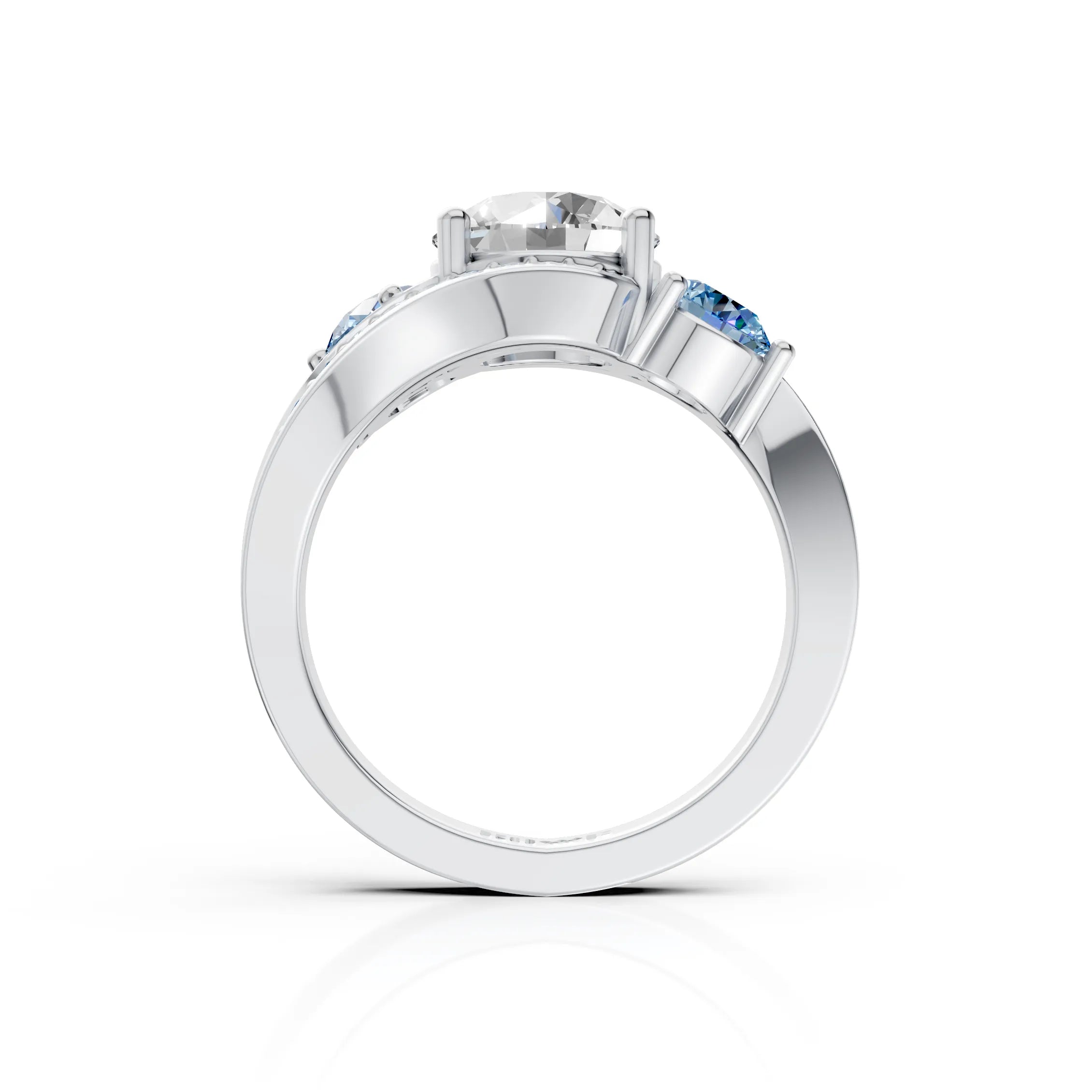Blue Orbit Ring