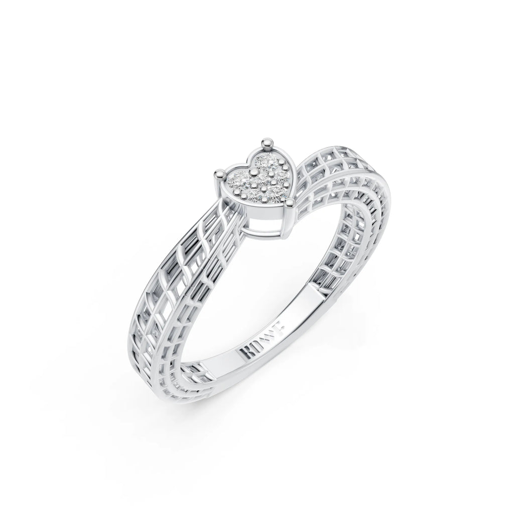 Heart Weave Ring