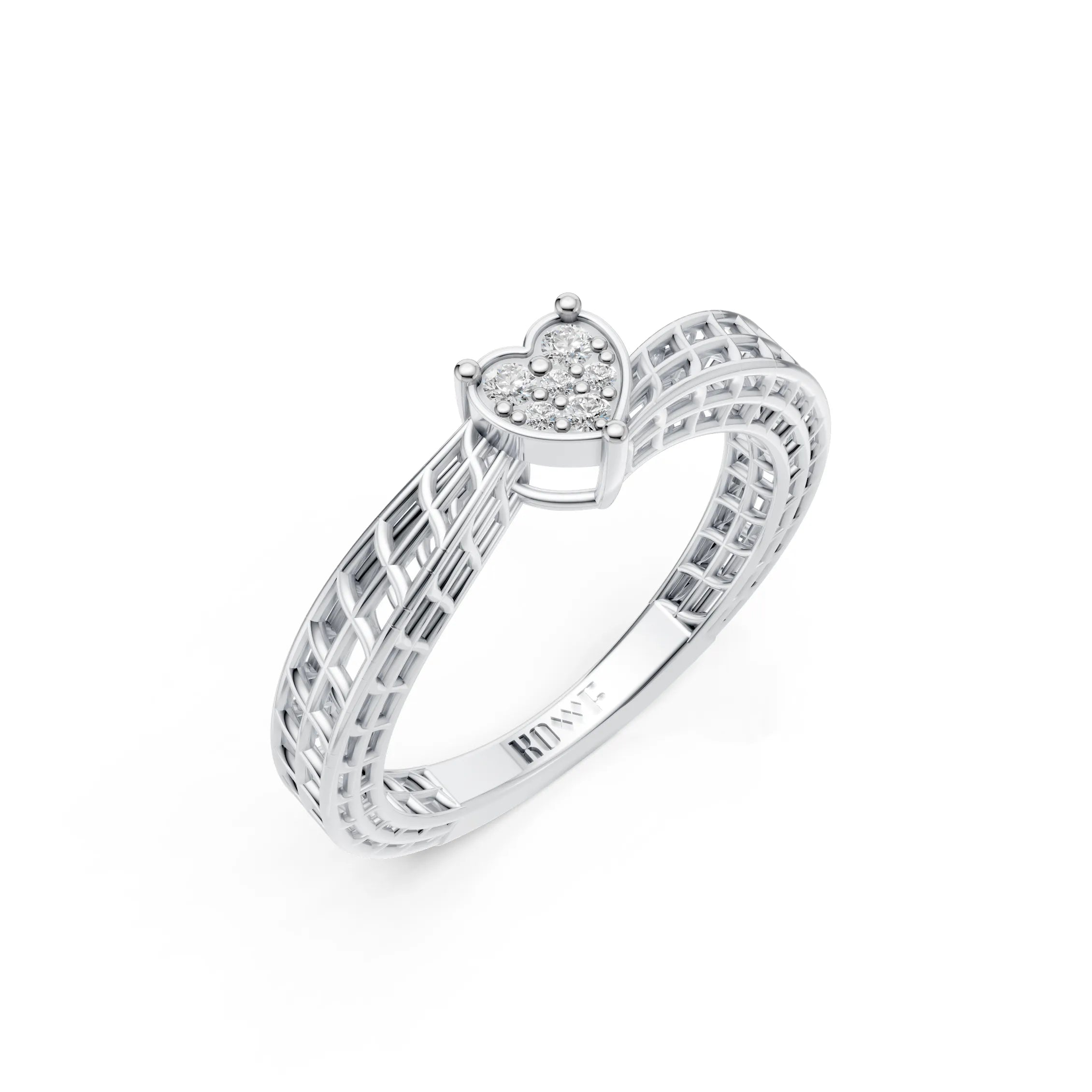 Heart Weave Ring