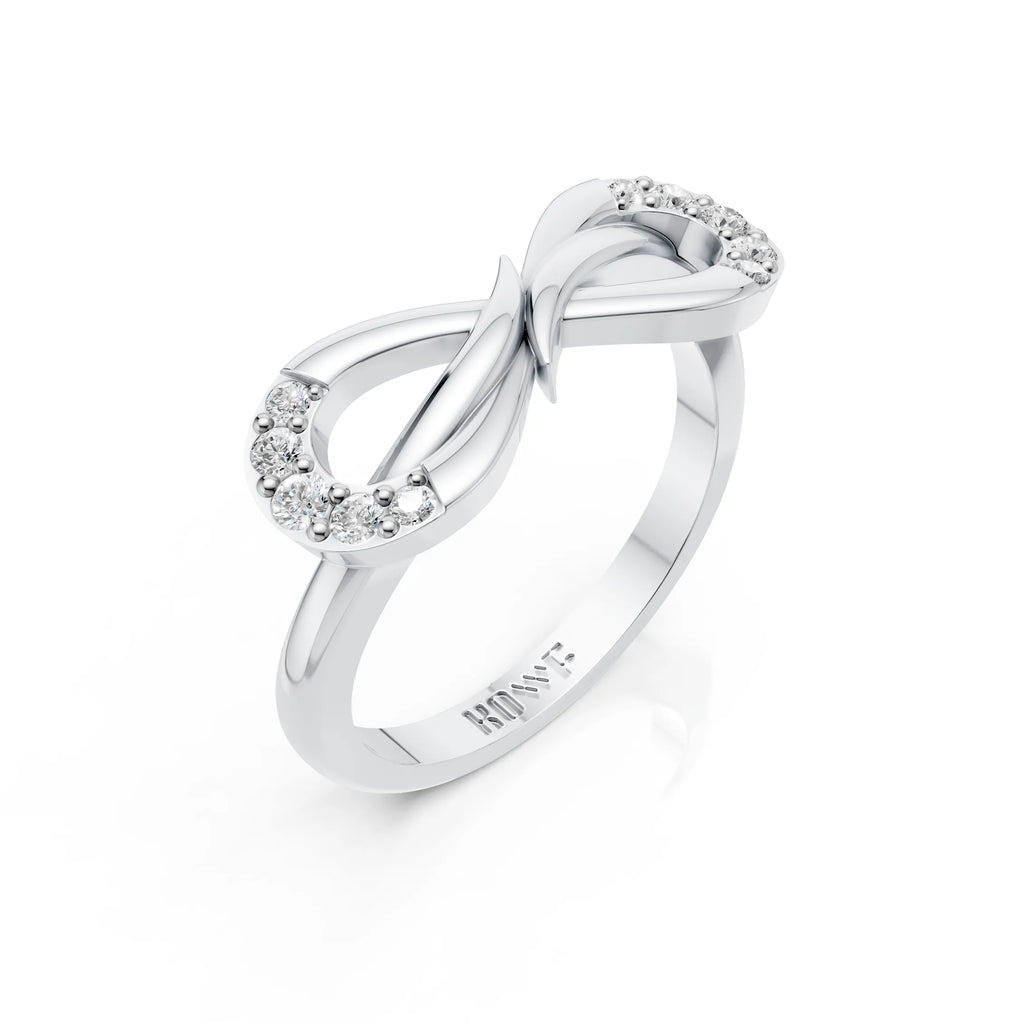 Infinity Diamond Ring