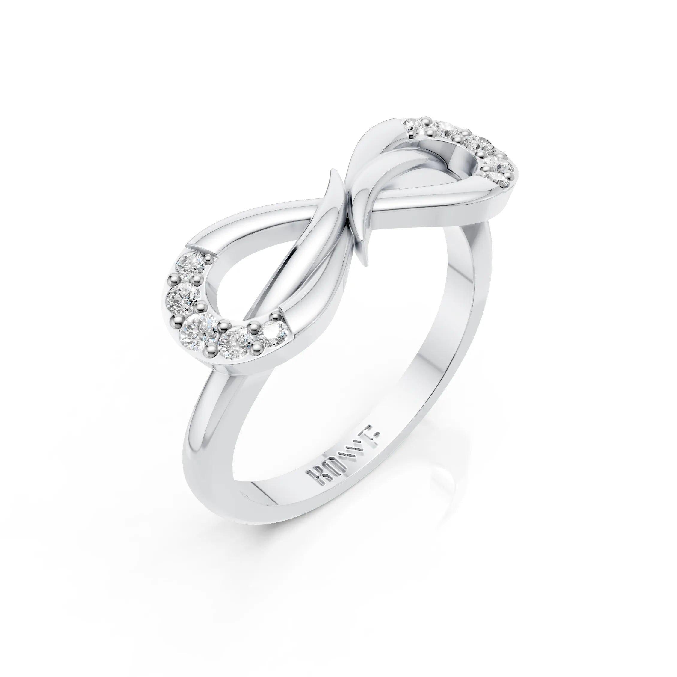 Infinity Diamond Ring