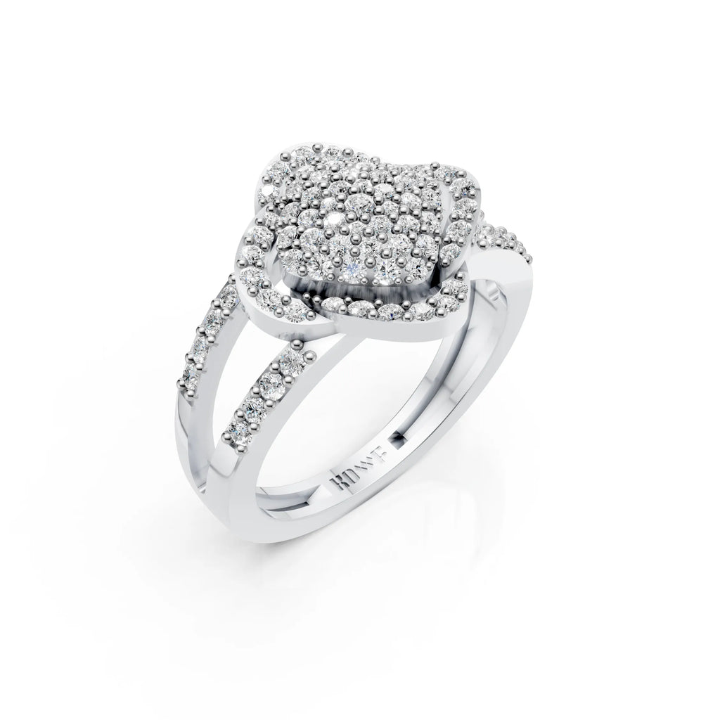 Diamond Bloom Ring