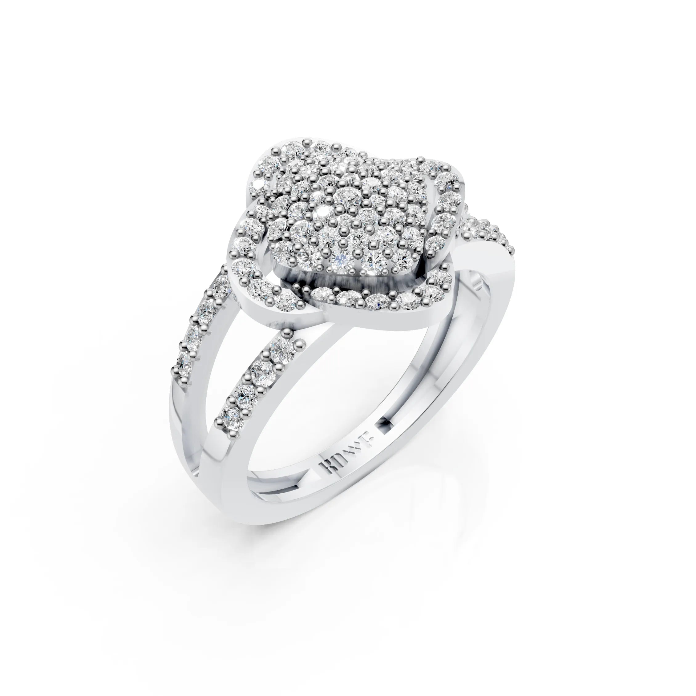 Diamond Bloom Ring