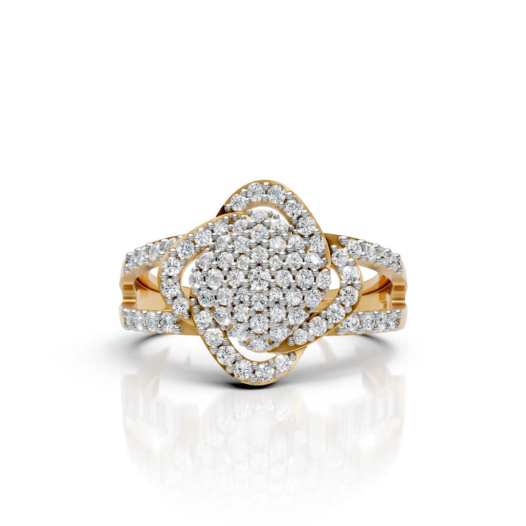 Diamond Bloom Ring