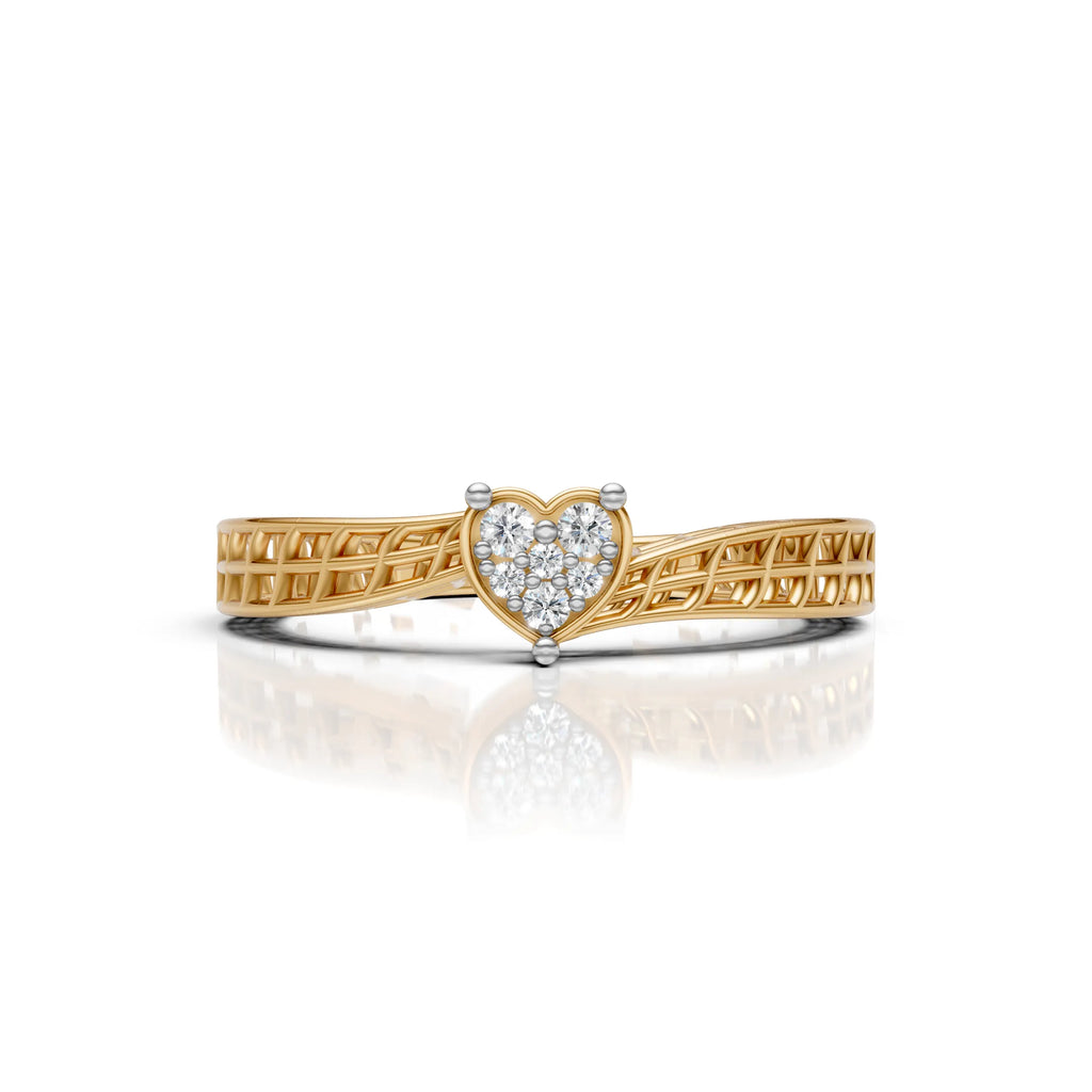 Heart Weave Ring