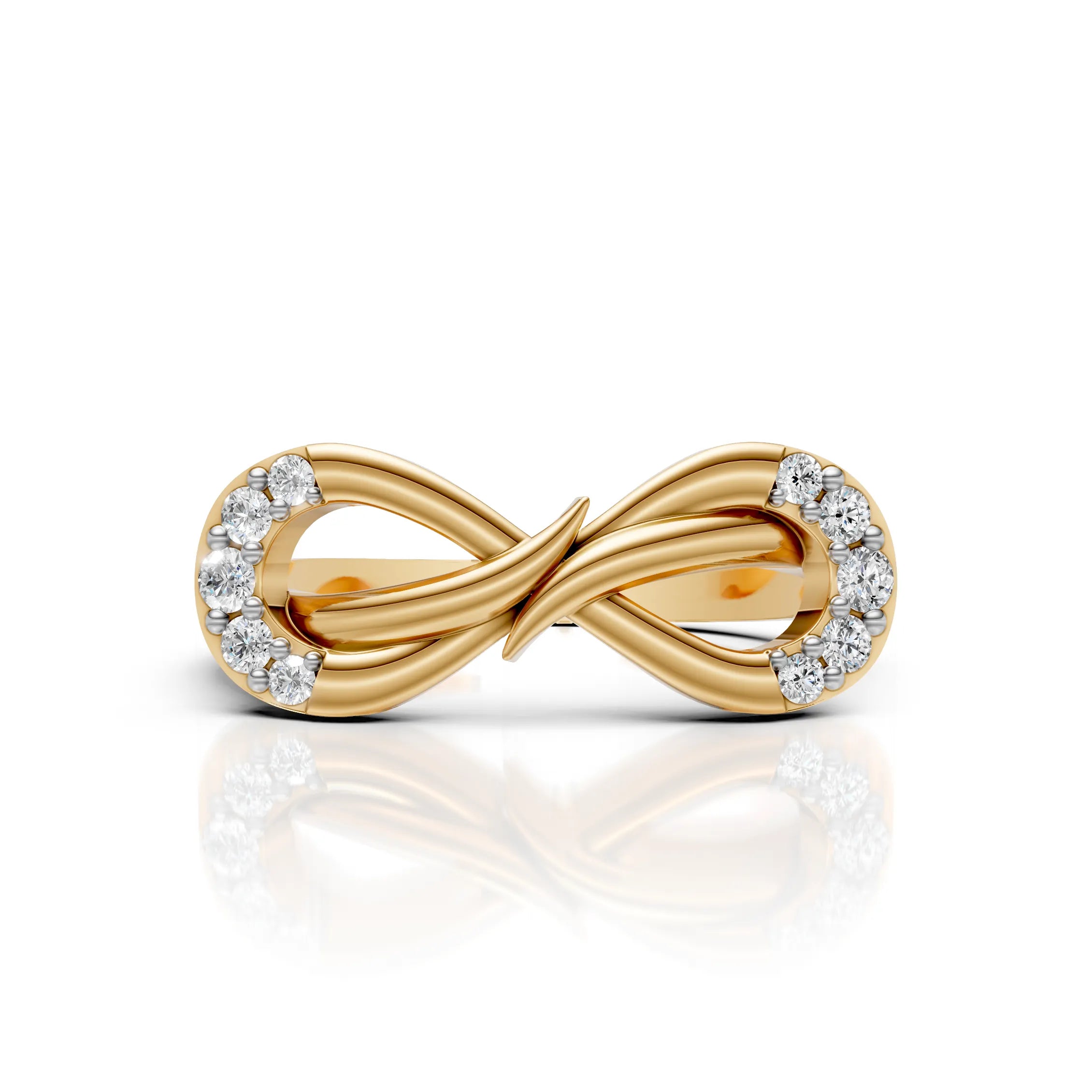 Infinity Diamond Ring