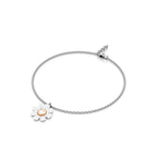 Smiley Daisy Charm Bracelet
