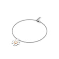 Smiley Daisy Charm Bracelet