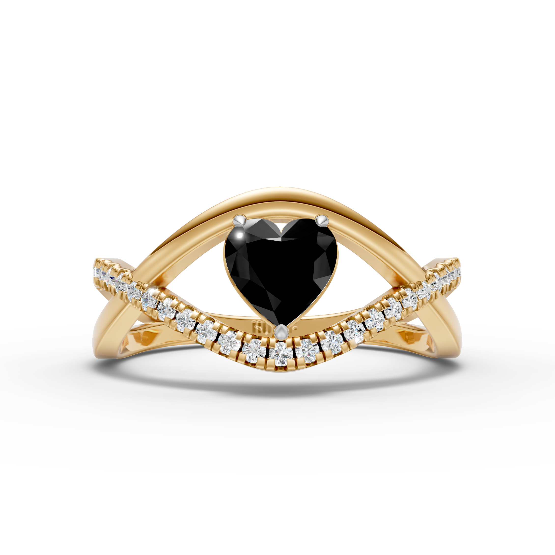 Black Heart Ring