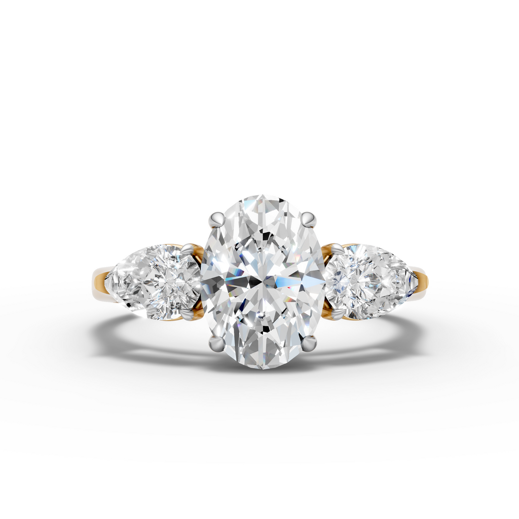 Oval & Pear Ring
