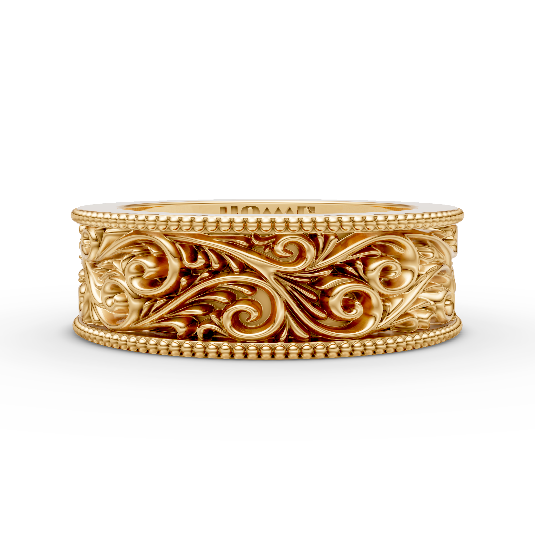 Vintage Engraved Band Ring