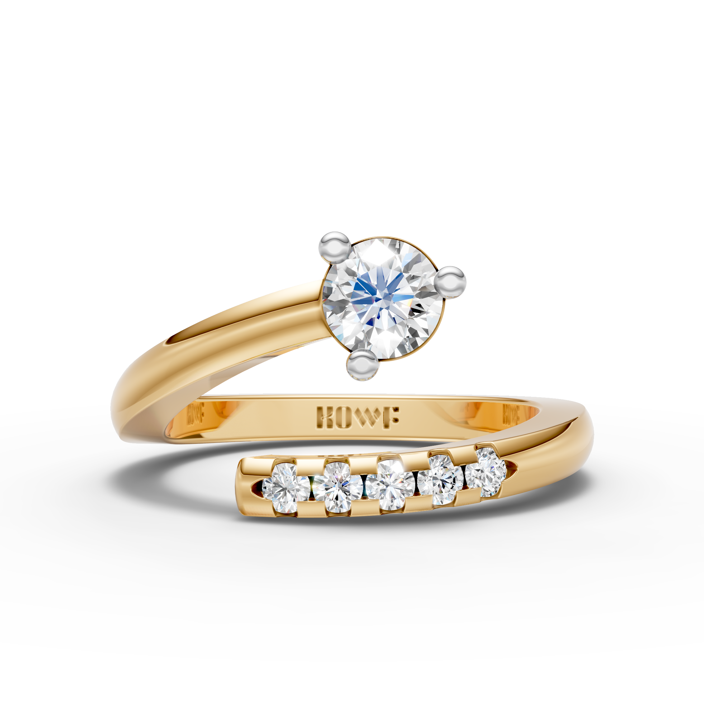 Open Solitaire Ring