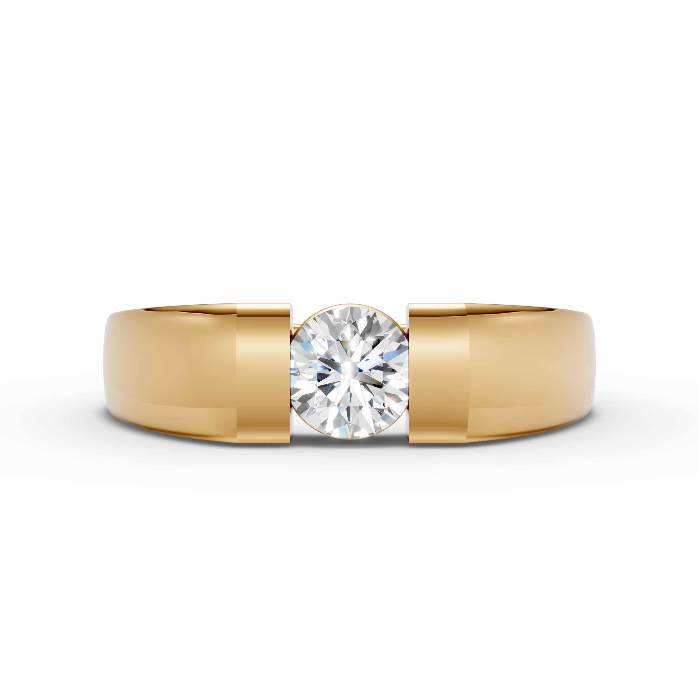Men's Solitaire Ring