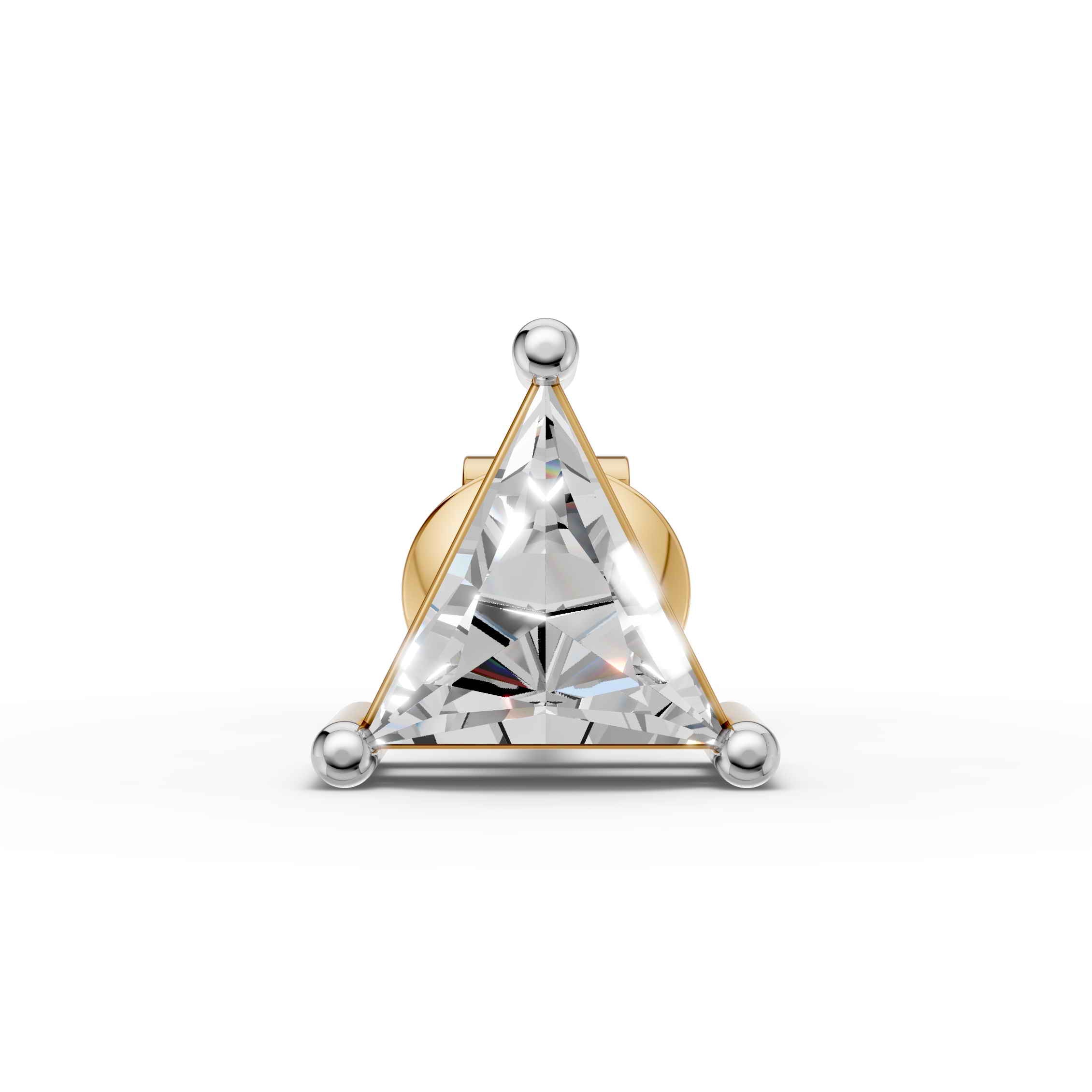 Triangle Shape Earrings (1 PC)