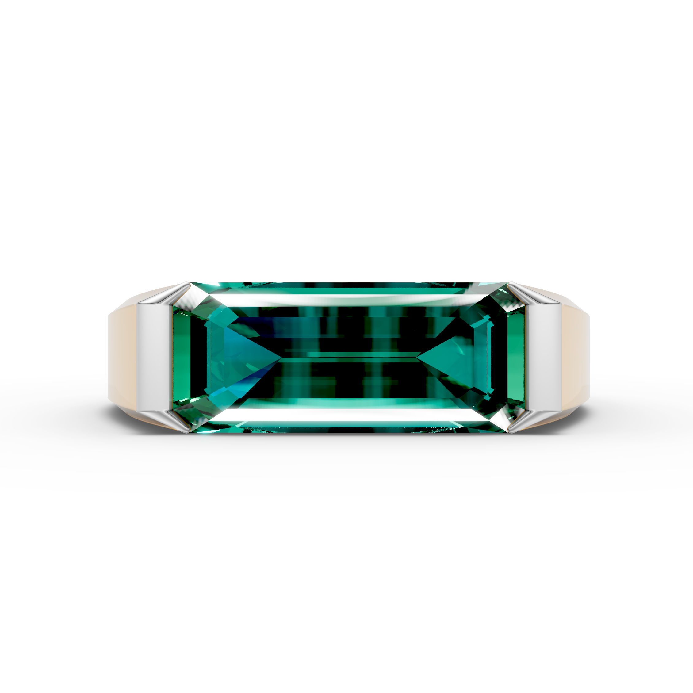 Green Emerald Ring