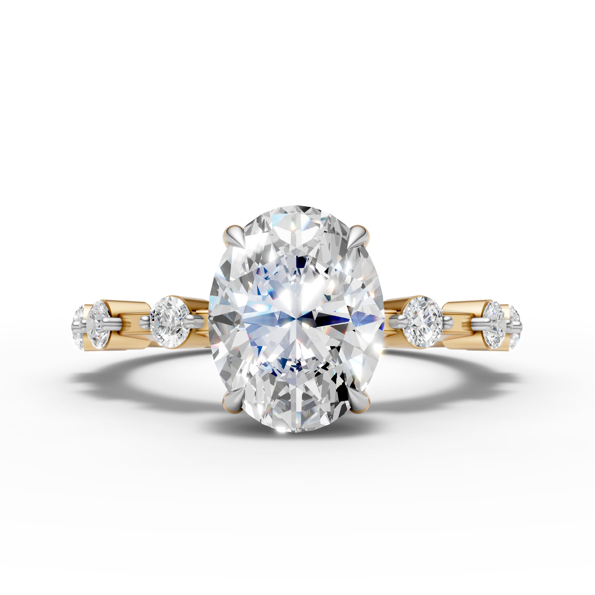Oval Solitaire Ring