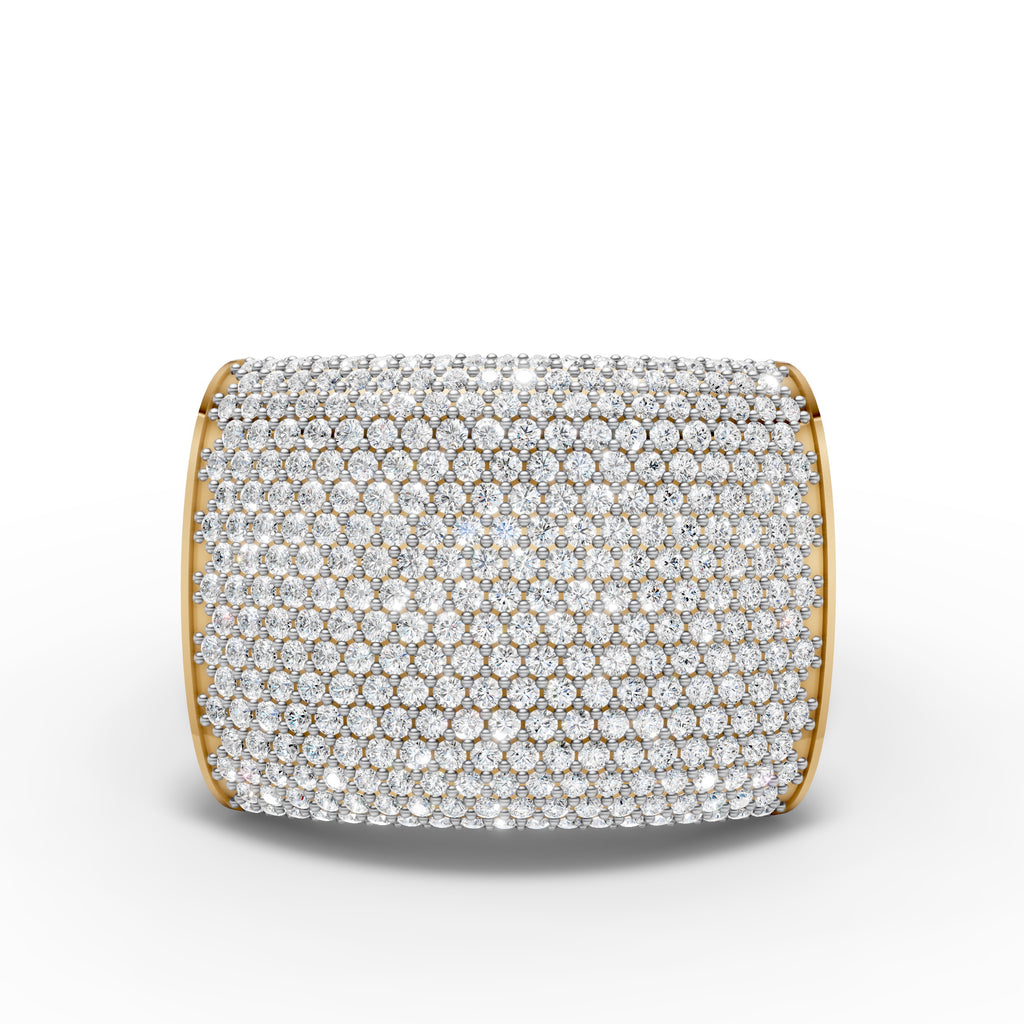 Full Top Diamond Ring