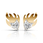 Flame Heart Earrings (1 Pair)