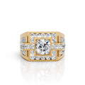 Imperial Fortress Diamond Men's Ring