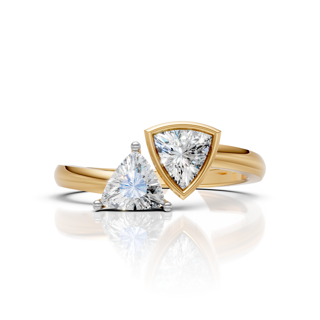 Trillion Duo Ring