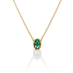 Green Oval Pendant