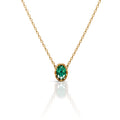 Green Oval Pendant