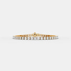 3.5 MM Round Shaped Tennis Bracelet